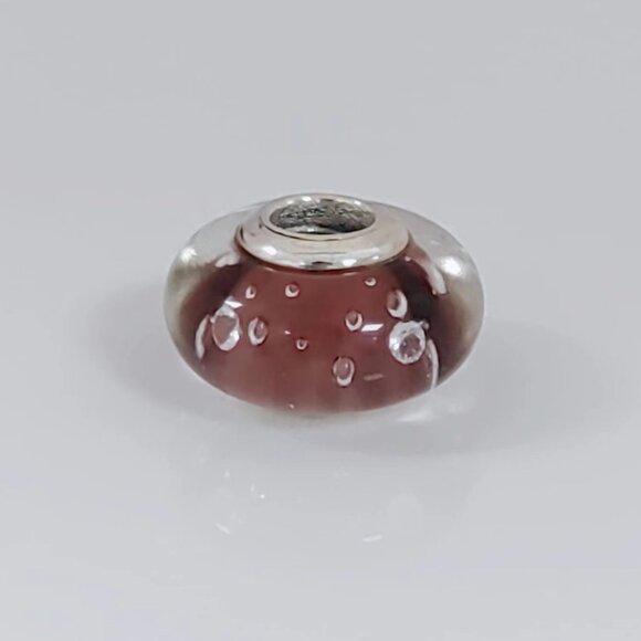 Pandora Lavender Purple Colored Glass Bead String Beaded Bracelet  S925 Ale - Picture 1 of 4